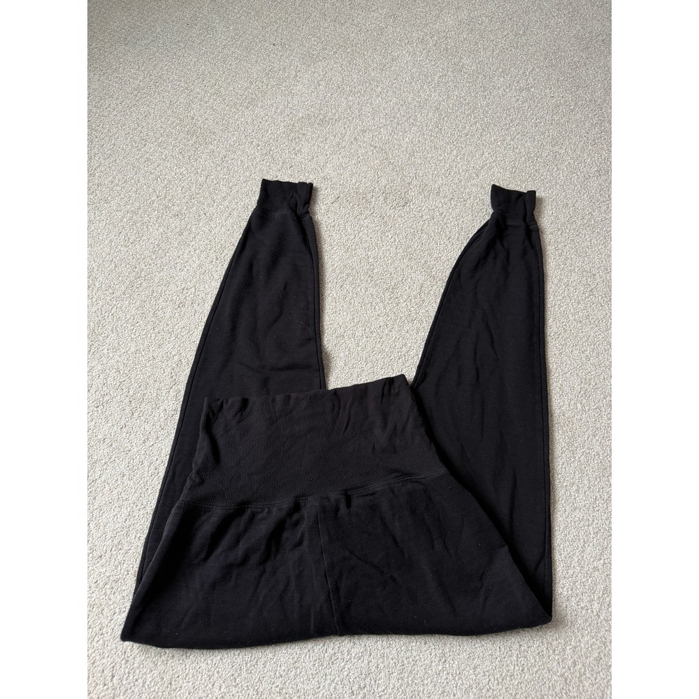 Beyond Yoga Athleisure Joggers Size XS Black High Waisted Ribbed Waistband